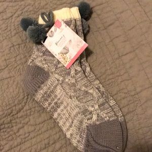 Woman’s sweater socks